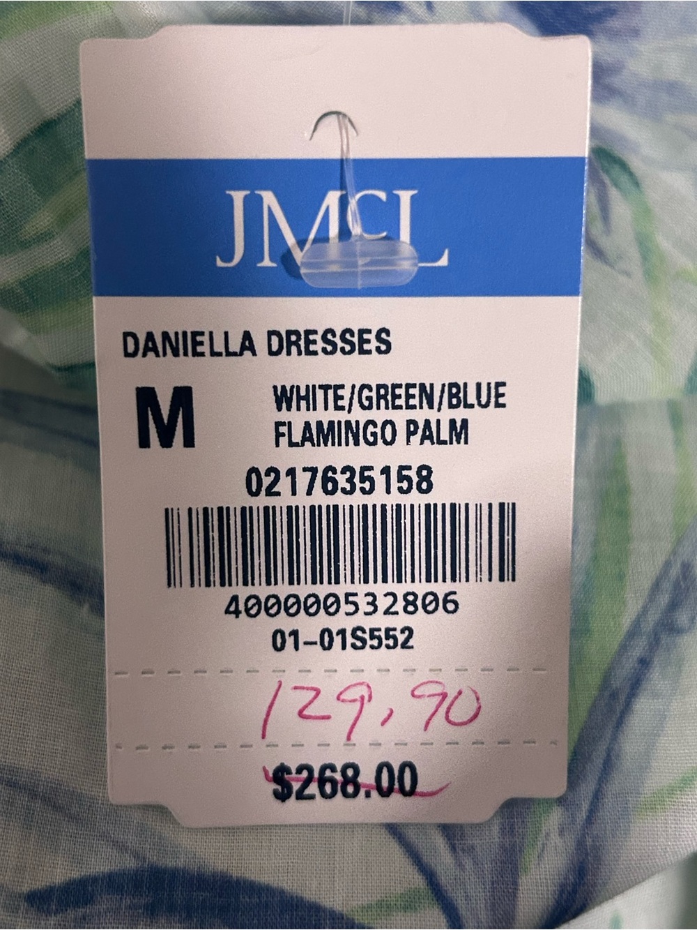 NWT J. McLaughlin x Filipa de Abreau Daniella Maxi Dress 100% Cotton S and M - Picture 6 of 9